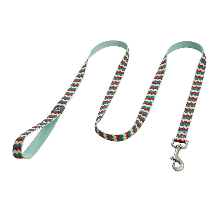 Jacquard Nylon Dog Leash Camo Tricolor / M (1.8m*2.5cm)