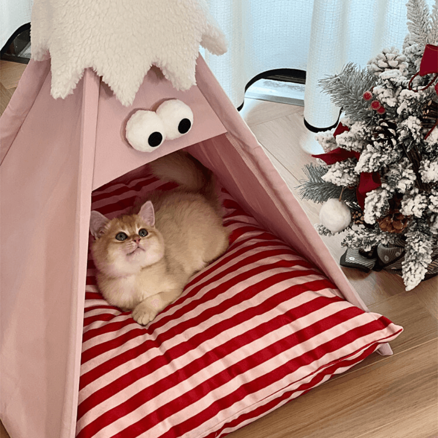 Snow-top Pet Teepee Tent