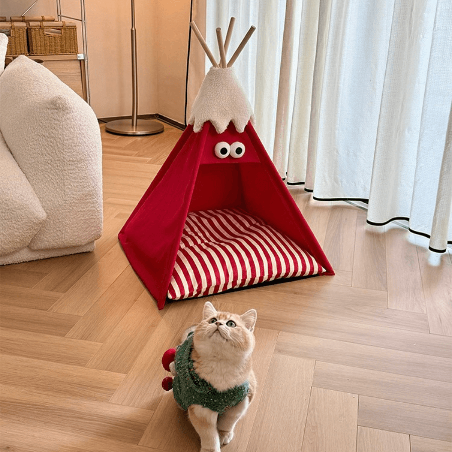 Snow-top Pet Teepee Tent