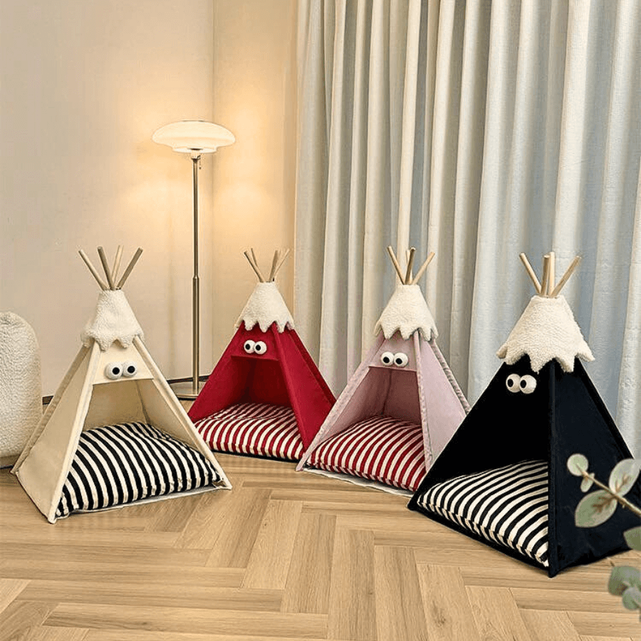 Snow-top Pet Teepee Tent