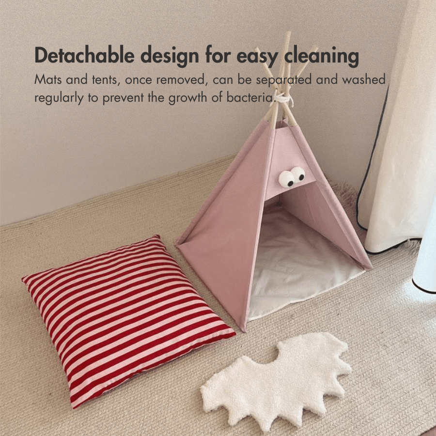 Snow-top Pet Teepee Tent
