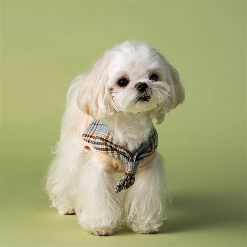 Cute Cotton Pet Sailor Costume