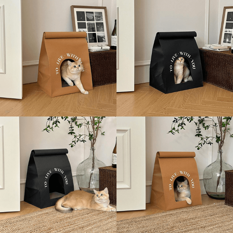 Eco-Kraft Paper Cat House