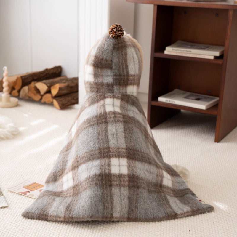 Maillard Warm Plush Dog Poncho