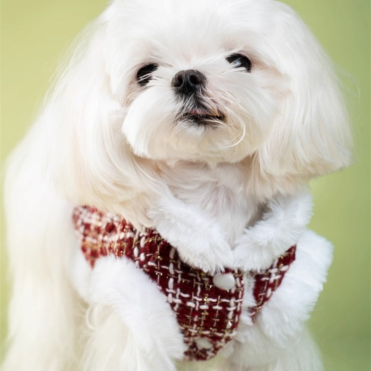 Thickened Warm Fleece-Lined Dog Jacket