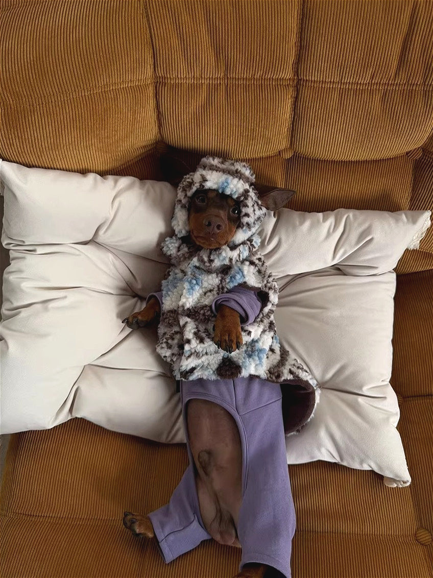 Fair Isle Dog Jumper and Hat
