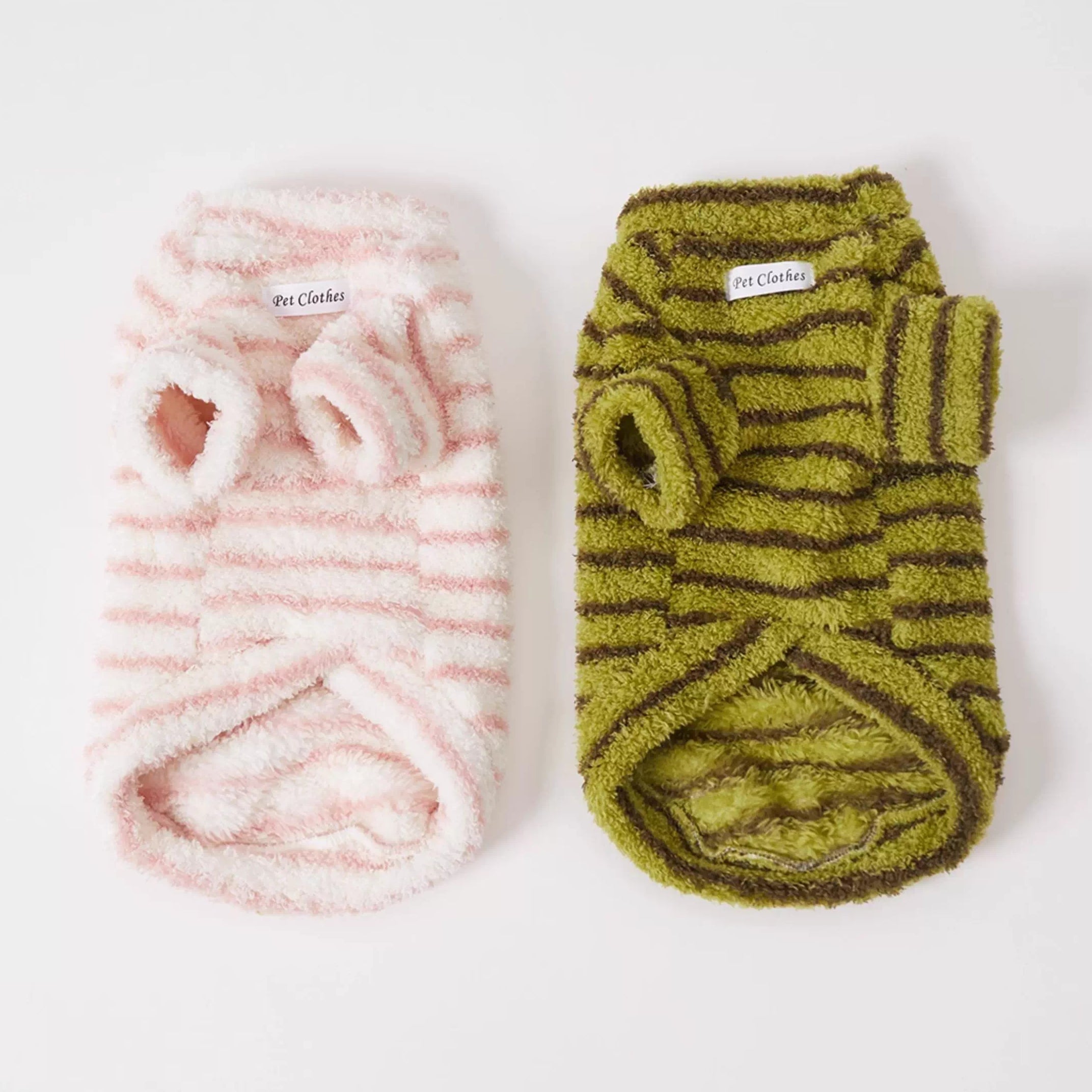 Dachshund Warm Striped Dog Jumper