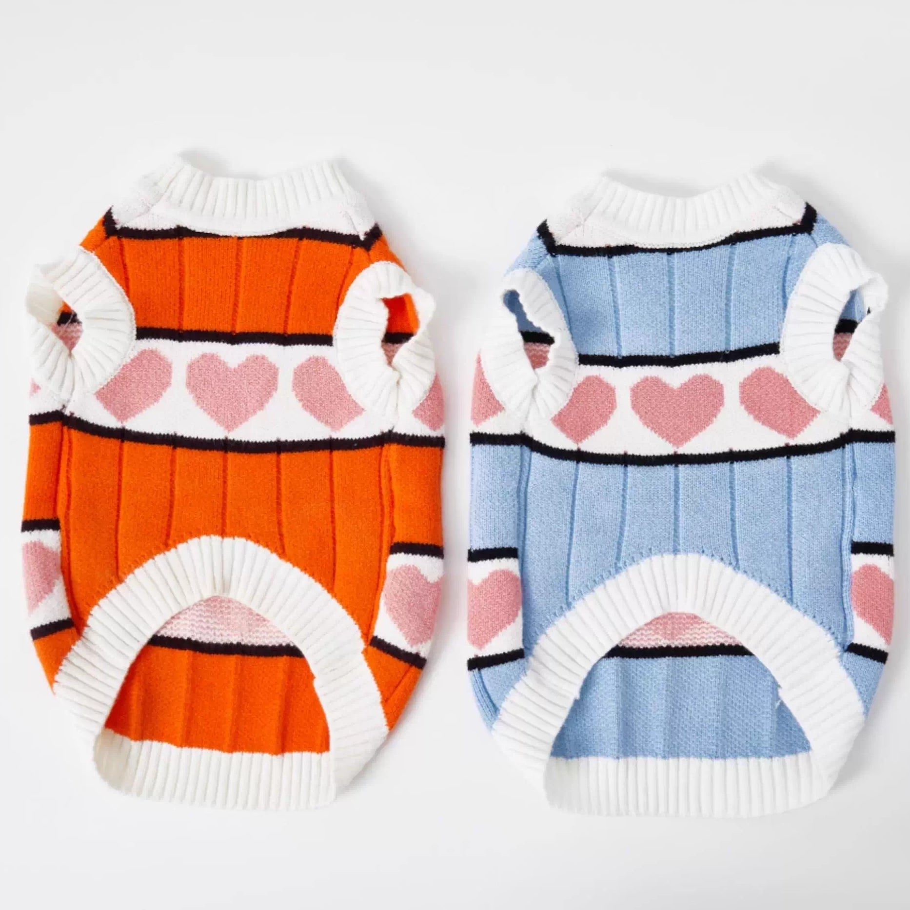 Dachshund Heart Stripe Jumper