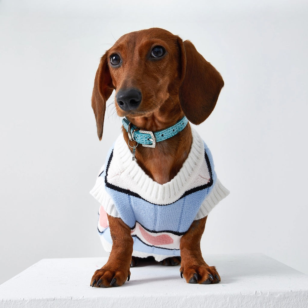 Dachshund Heart Jumper Dog Sweater