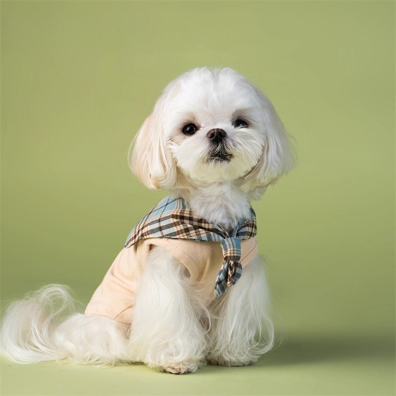 Cute Cotton Pet Sailor Costume
