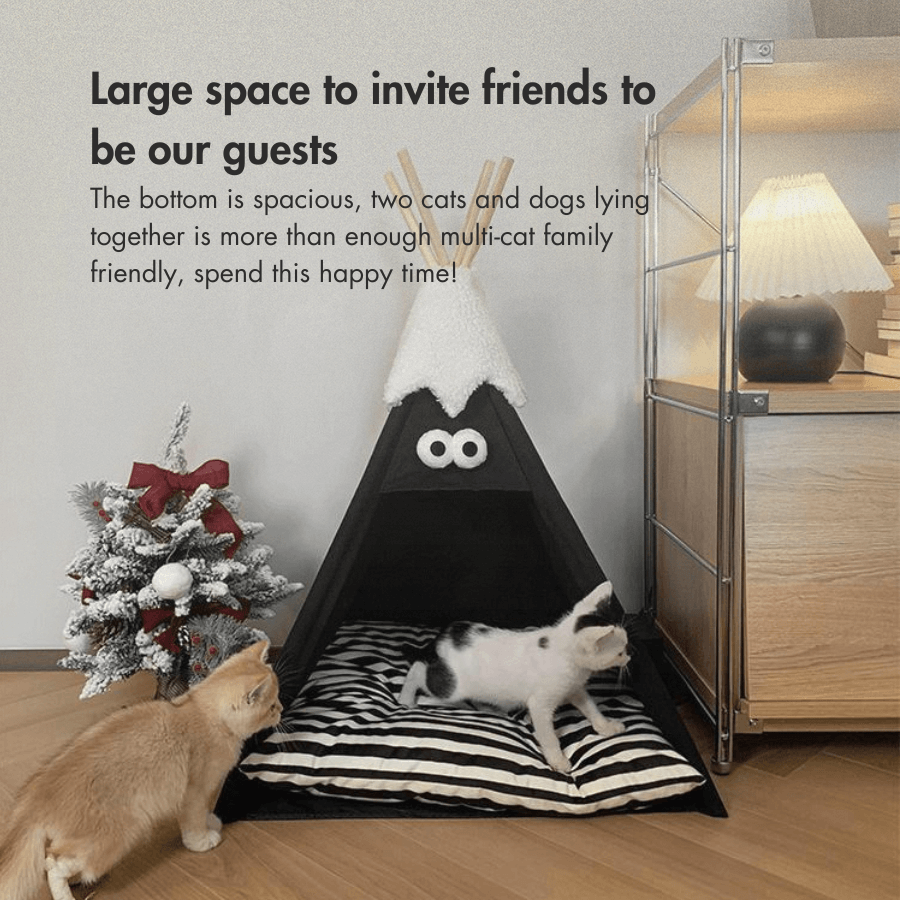 Snow-top Pet Teepee Tent