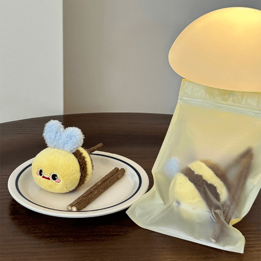Bee Cat Chew Toy