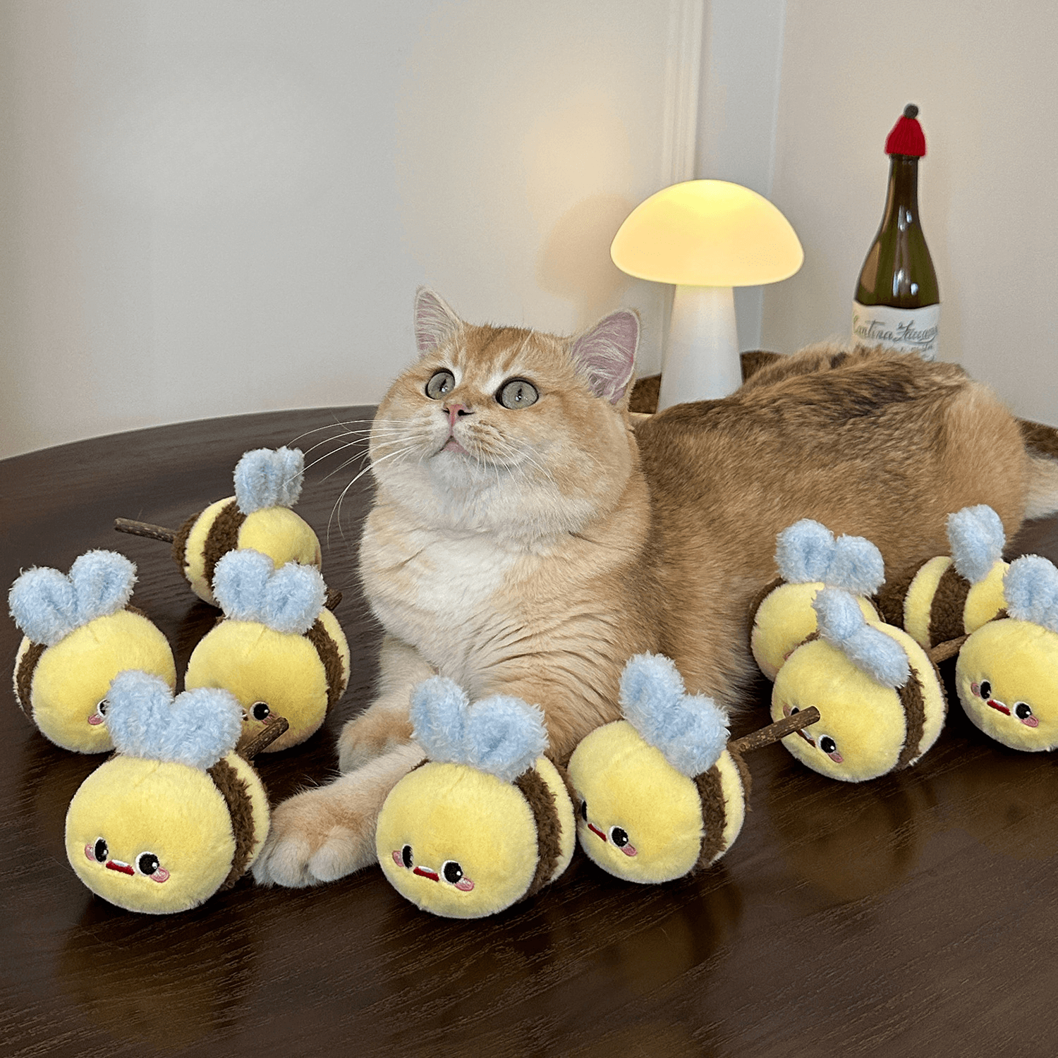 Bee Cat Chew Toy