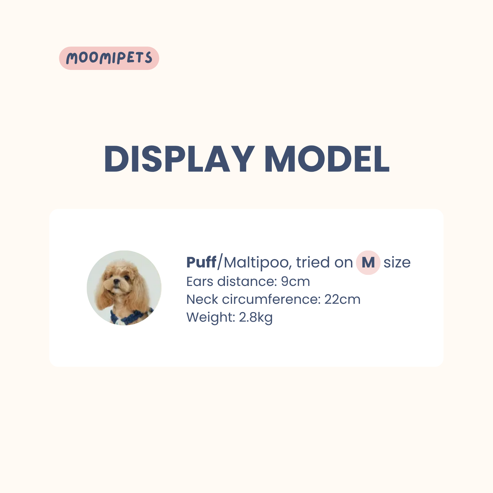 Pet Indigo Floral Sundress Dog Clothes