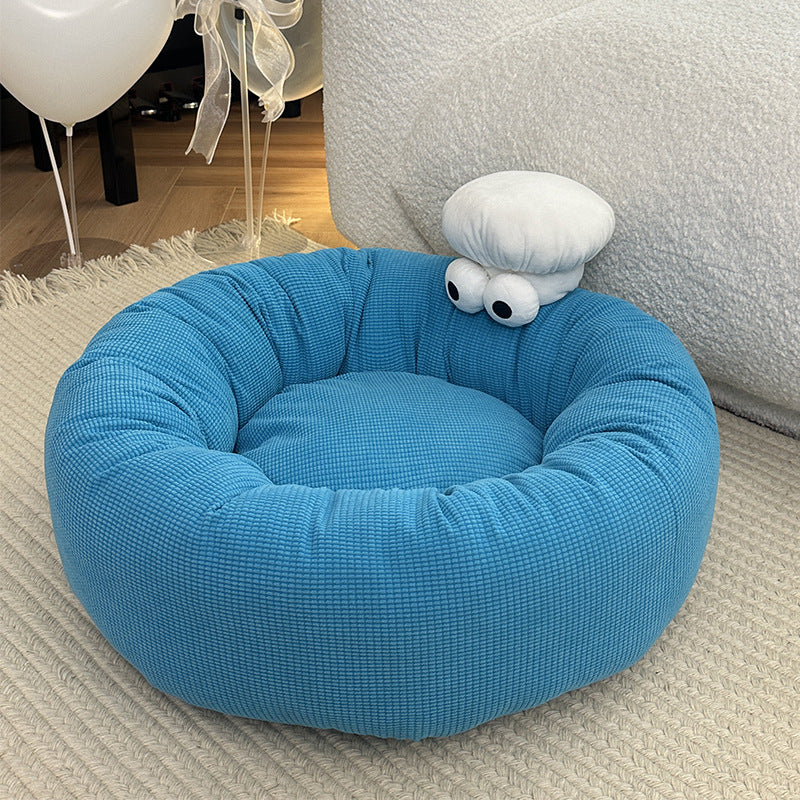 Detachable Round Pet Bed