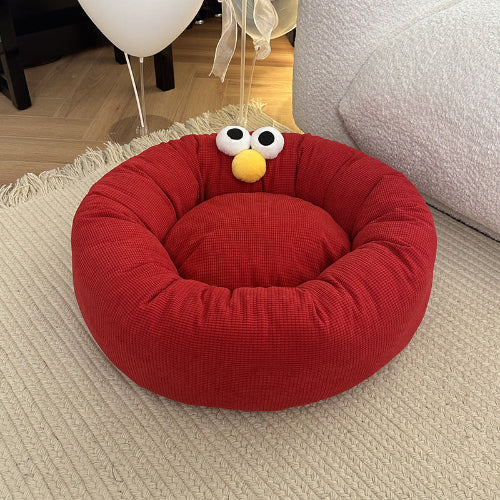 Detachable Round Pet Bed
