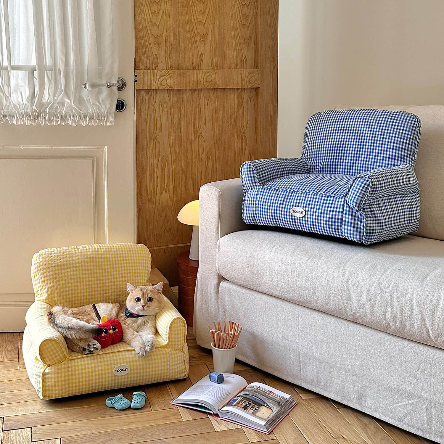 Grid Pet Sofa Bed