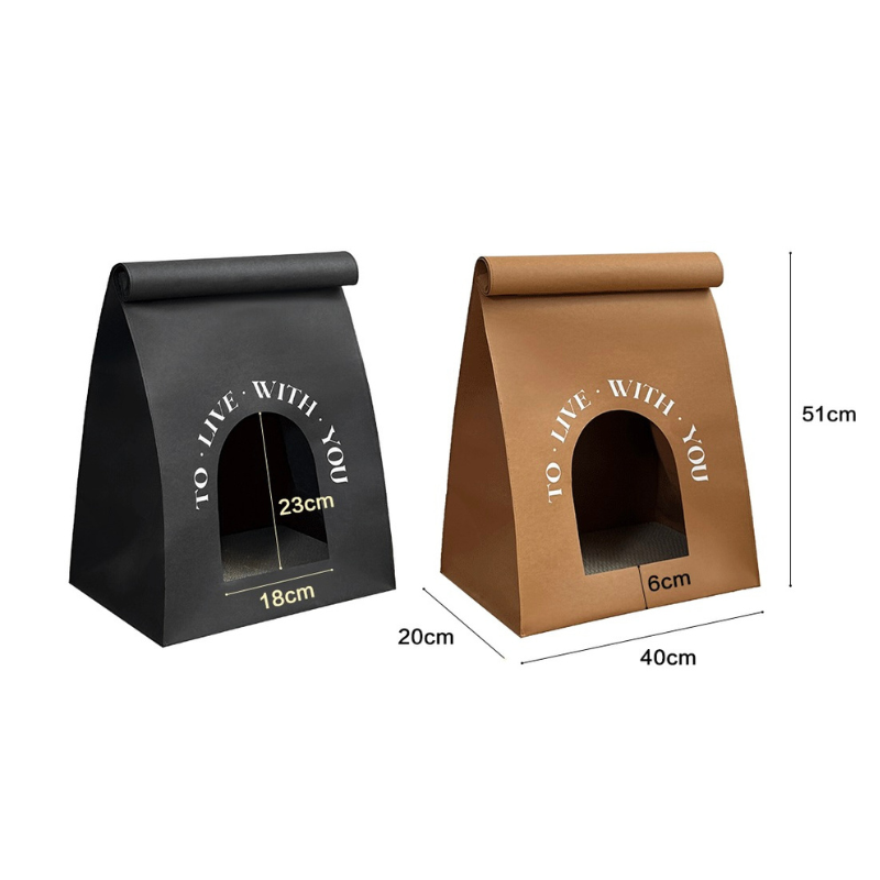 Eco-Kraft Paper Cat House
