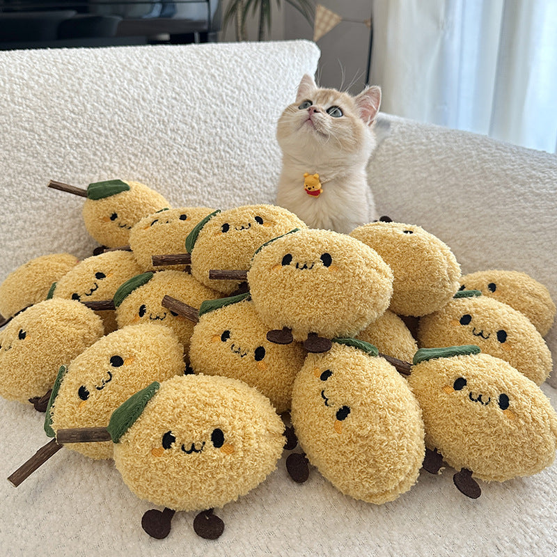 Lemon Cat Chew Toy