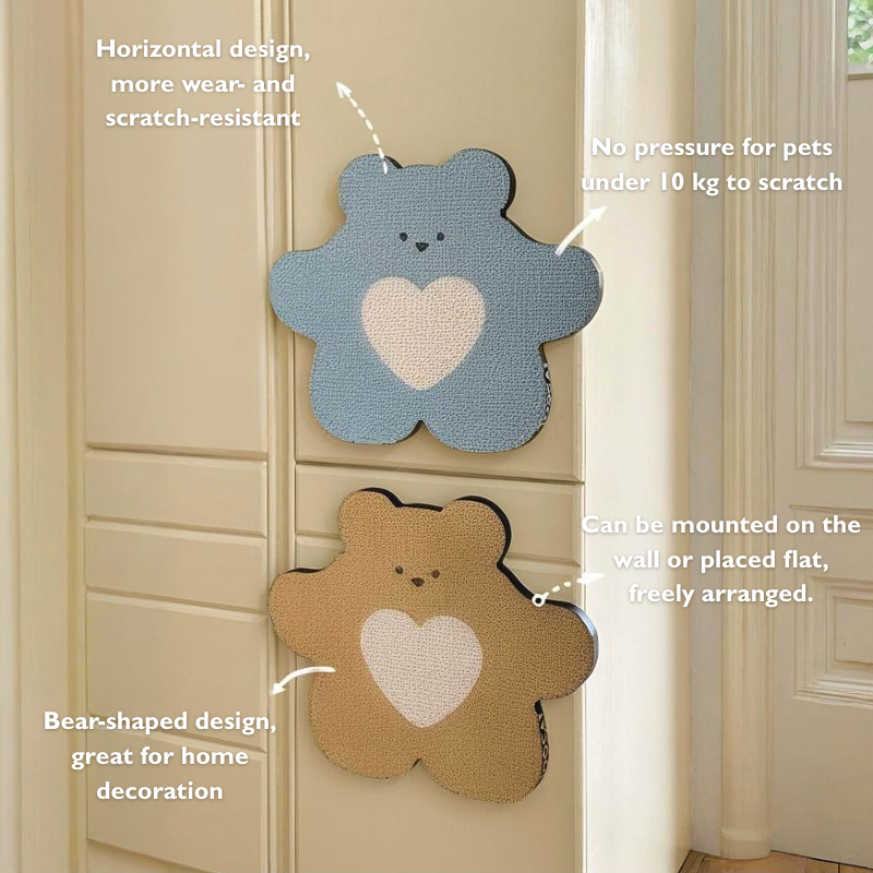 Cute Bear Cat Scratcher