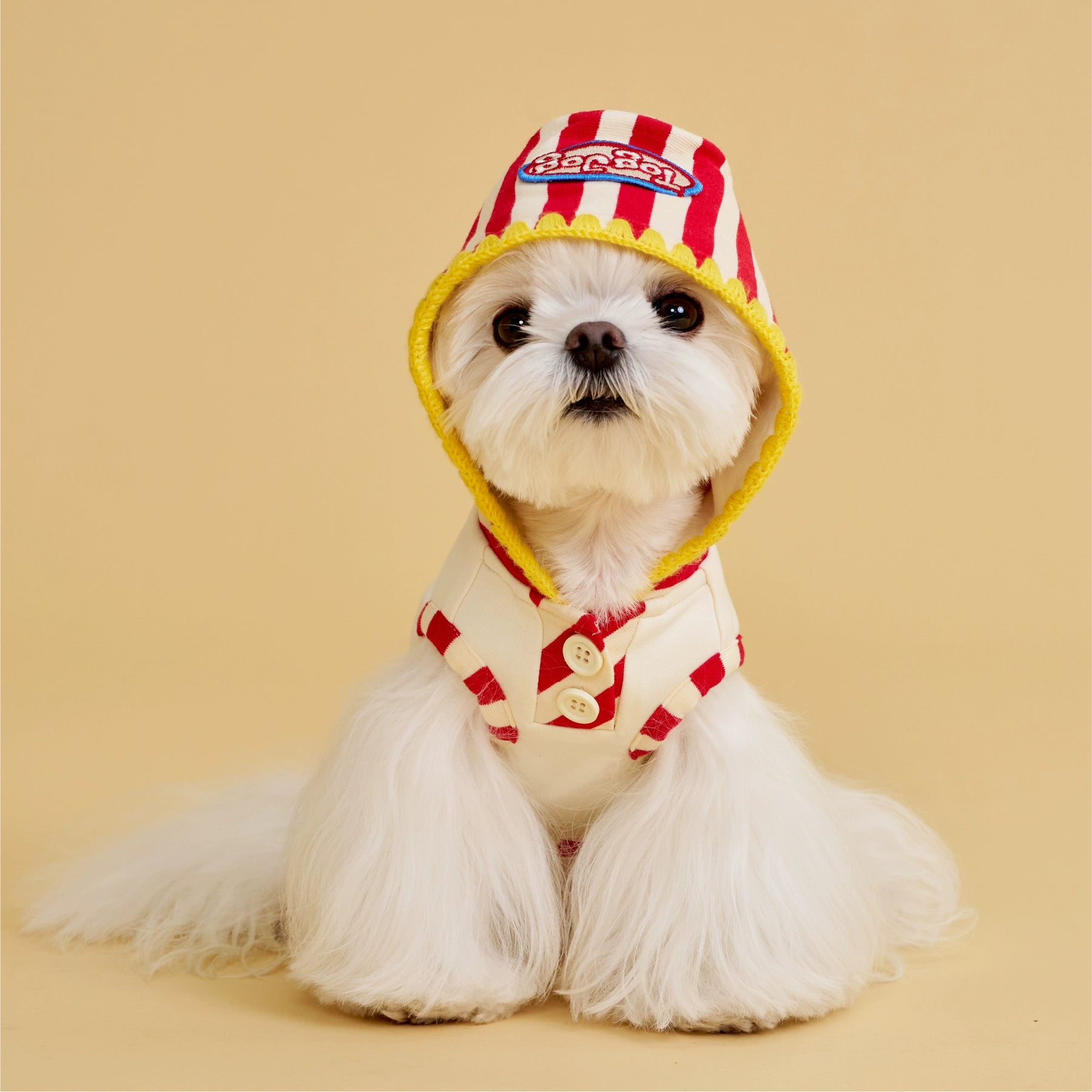 Popcorn Warm Cotton Pet Hoodie Sweatshirt
