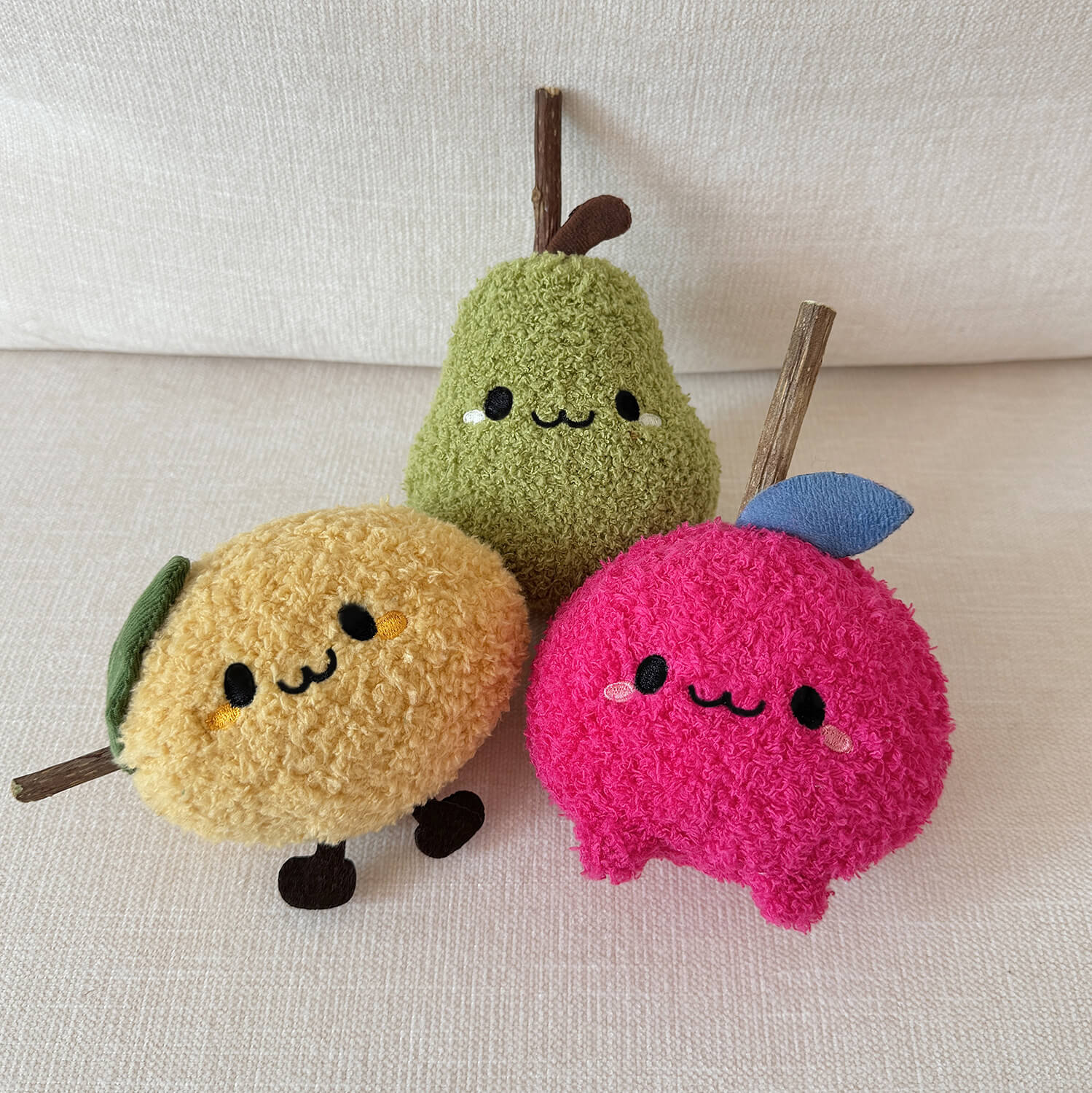 Pear Cat Chew Toy