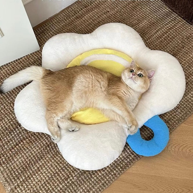 Poached Egg Pet Cushion