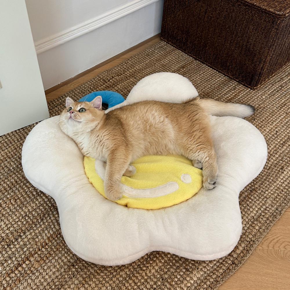 Poached Egg Pet Cushion