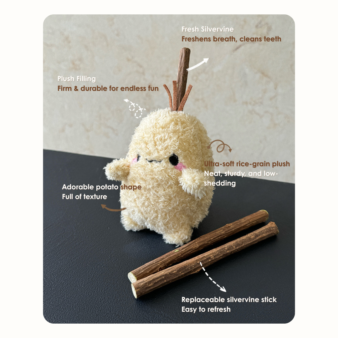 Potato Cat Chew Toy