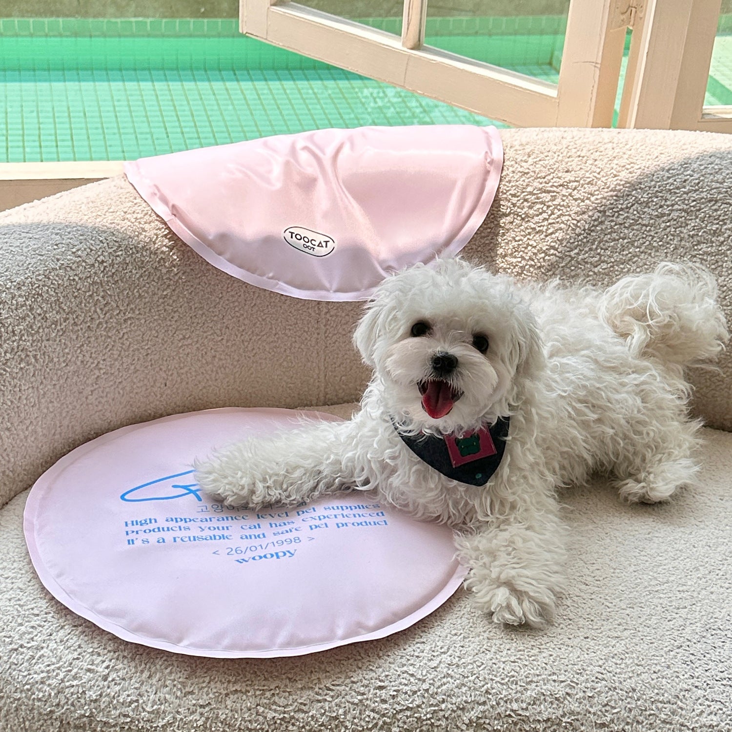 Round Pet Cooling Mat