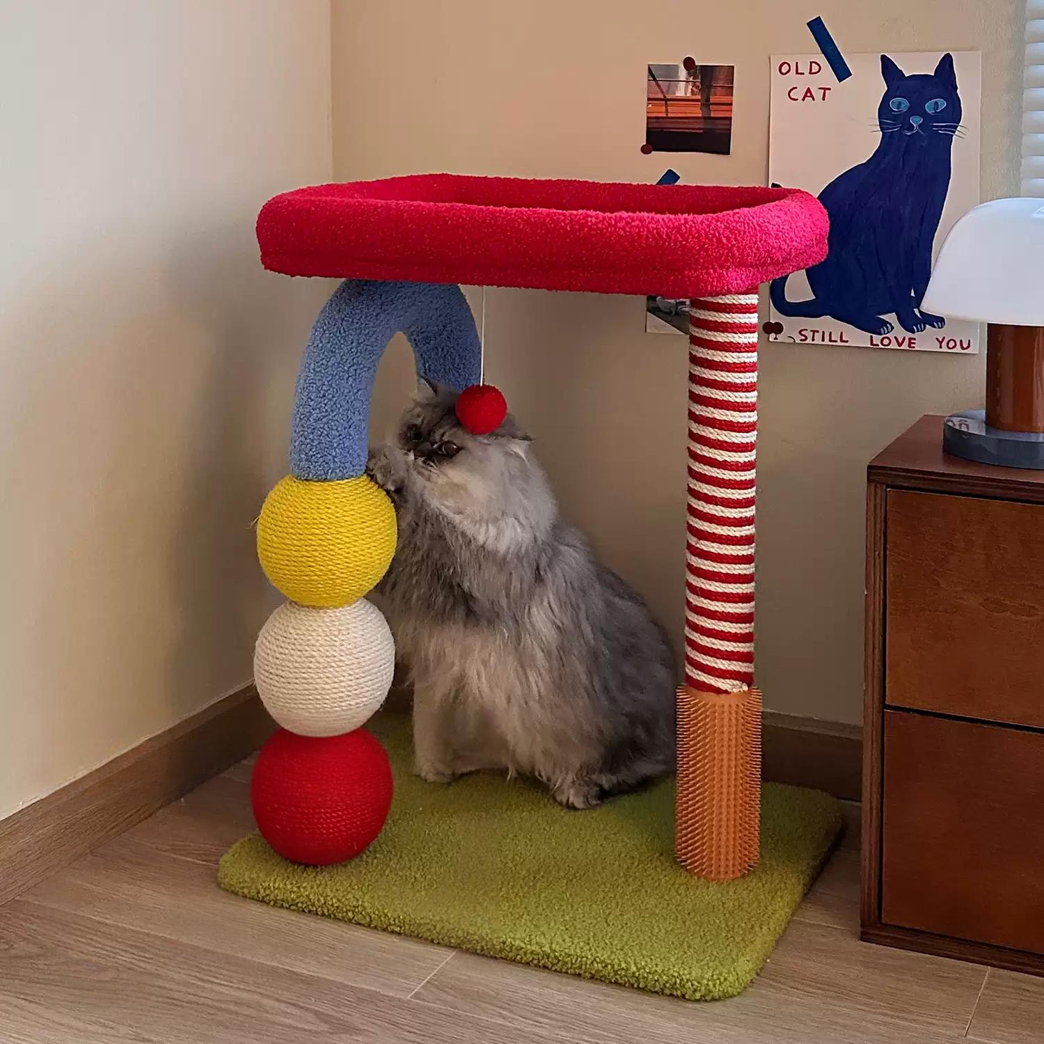 U-shaped Sisal Cat Scratching Tree