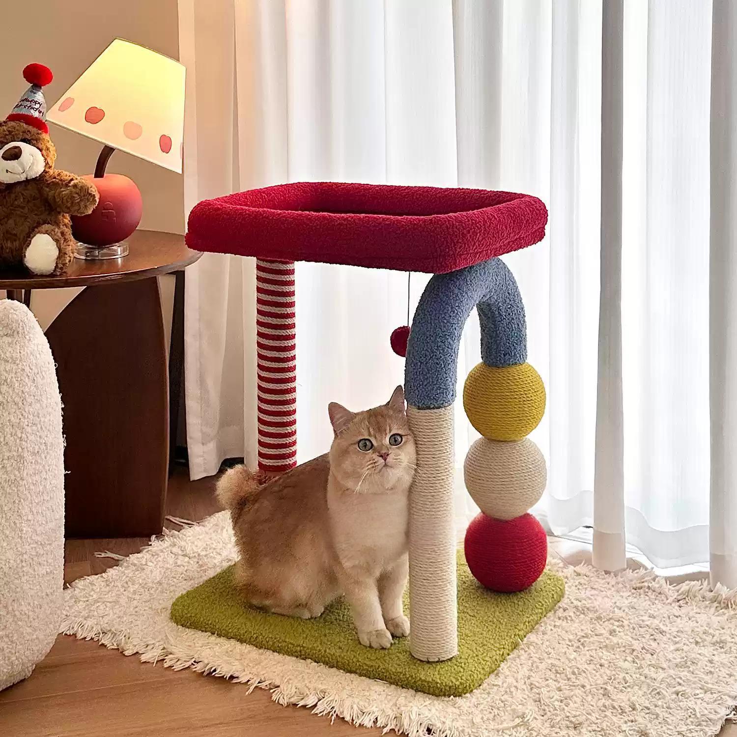 U-shaped Sisal Cat Scratching Tree