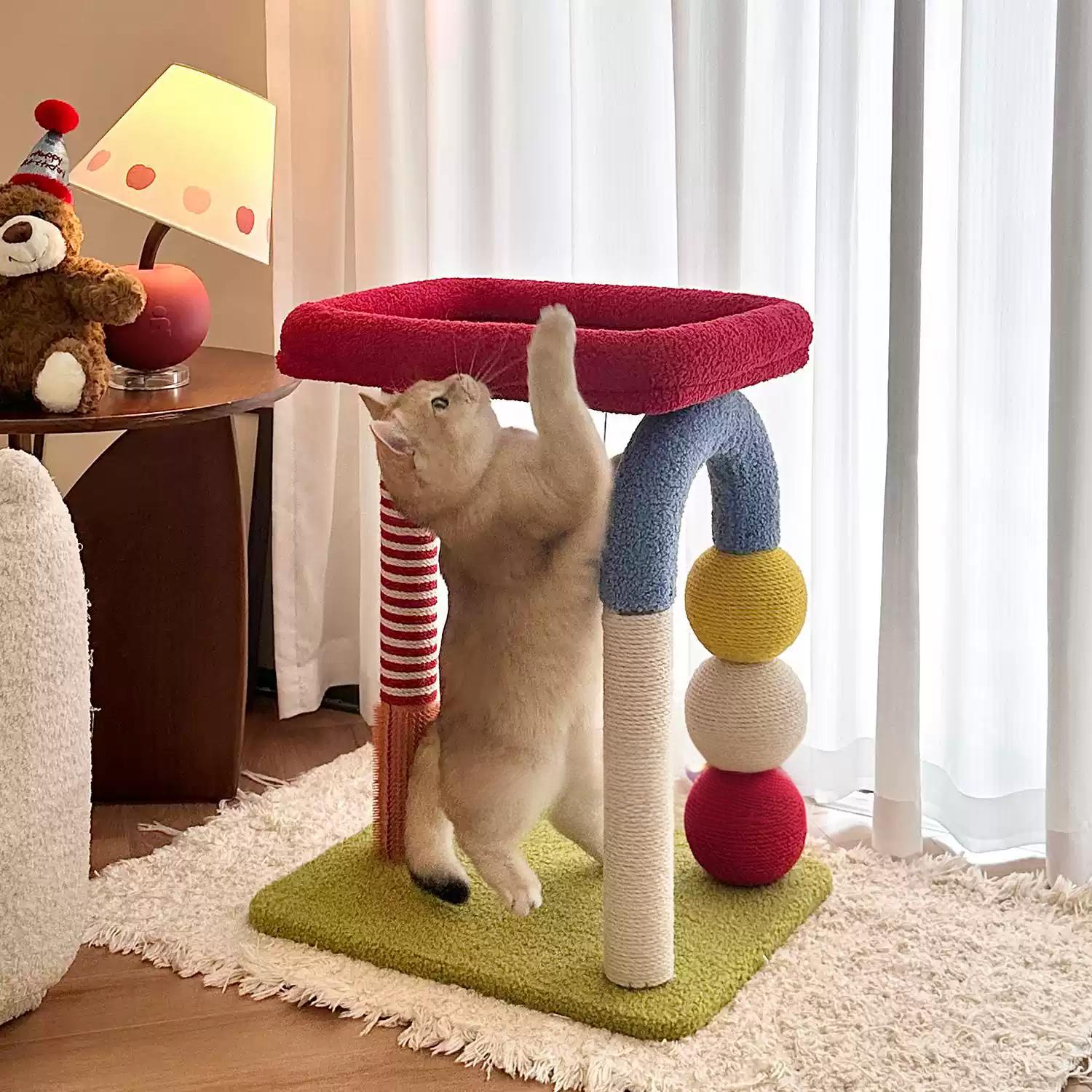 U-shaped Sisal Cat Scratching Tree