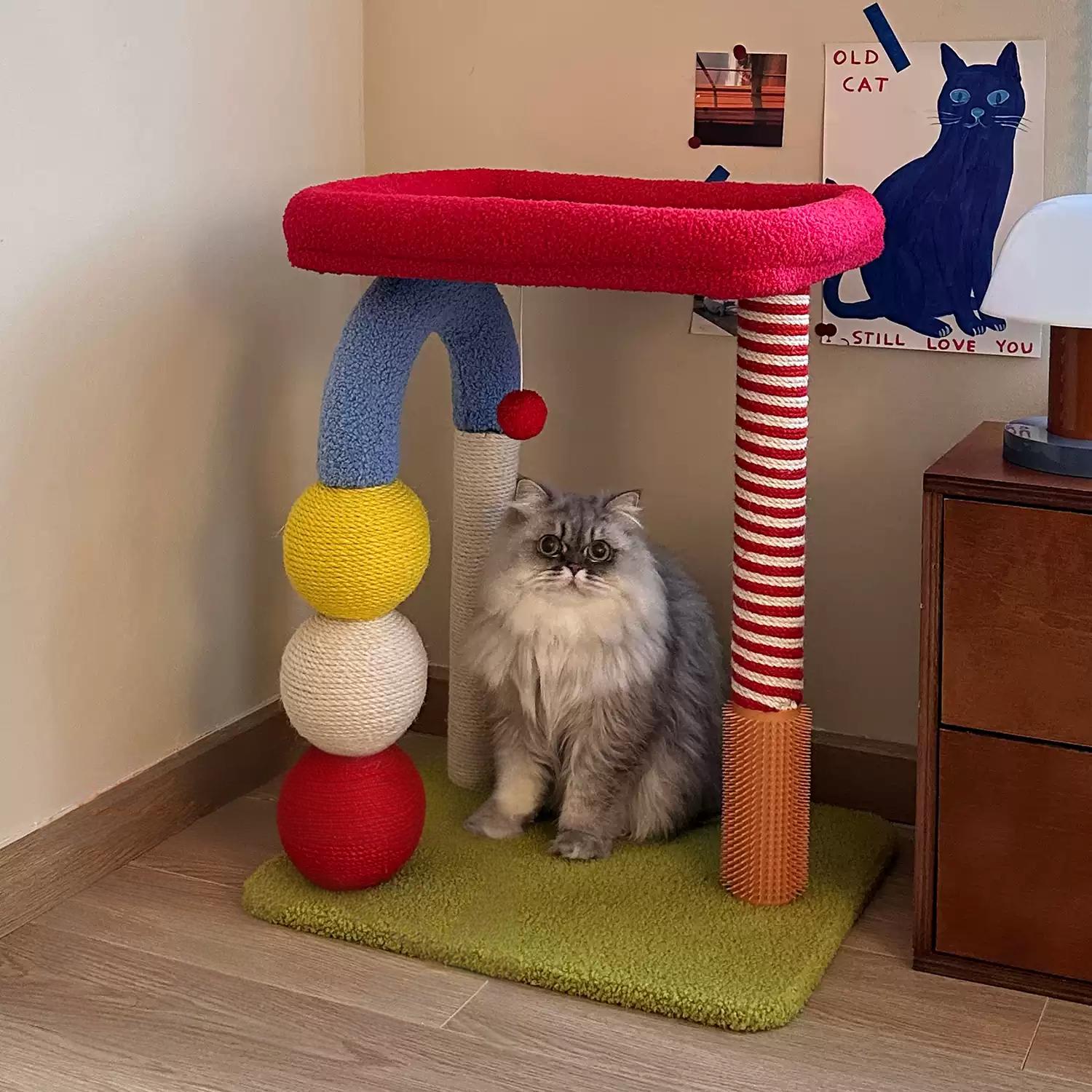 U-shaped Sisal Cat Scratching Tree