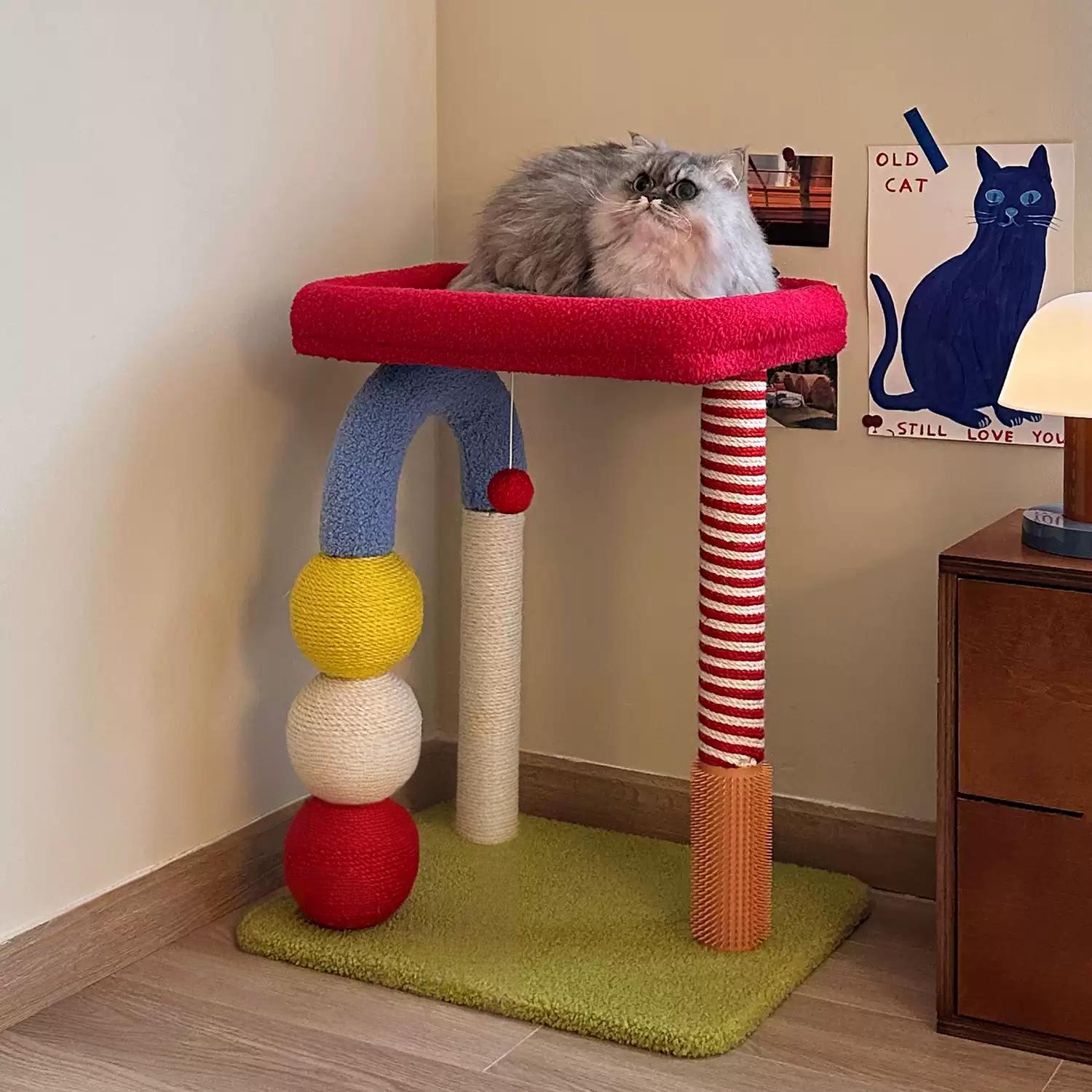 U-shaped Sisal Cat Scratching Tree