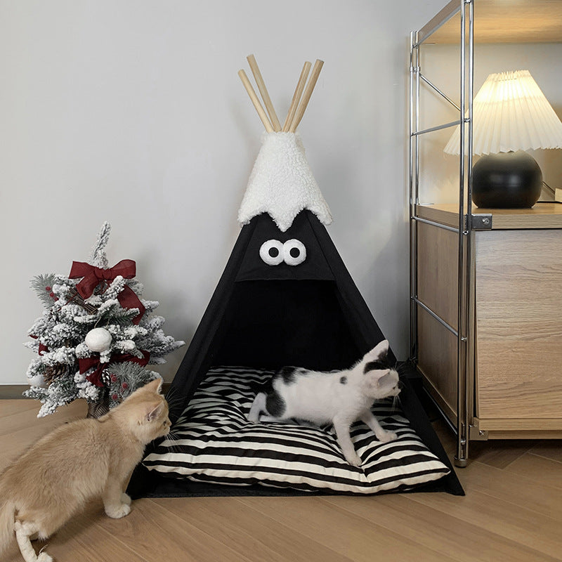 Snow-top Pet Teepee Tent