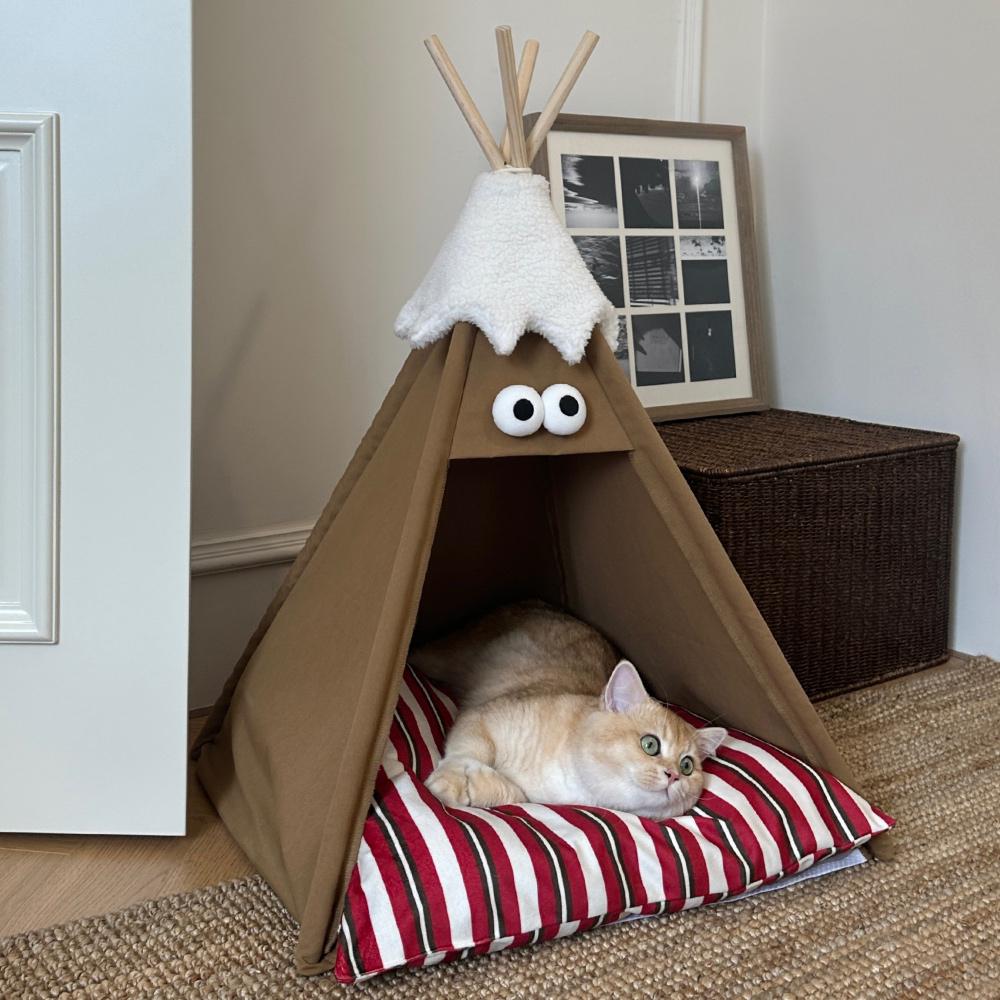 Snow-top Pet Teepee Tent