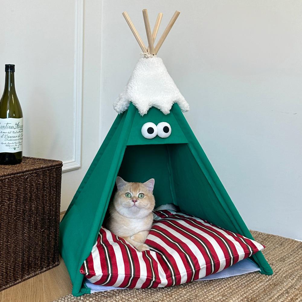Snow-top Pet Teepee Tent