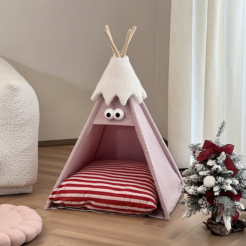 Snow-top Pet Teepee Tent