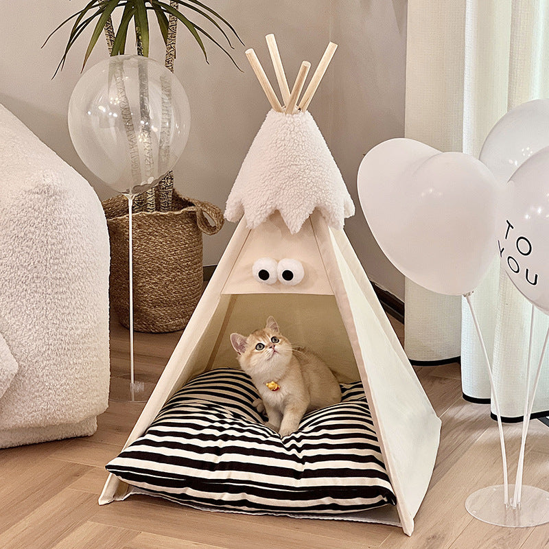 Snow-top Pet Teepee Tent