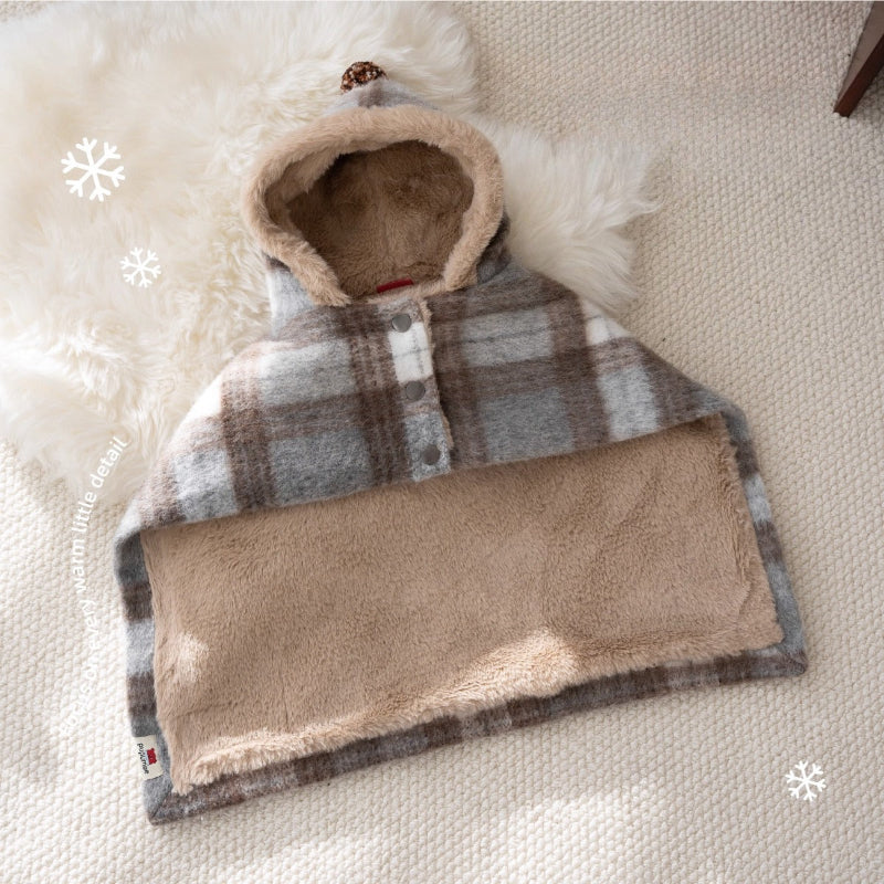 Maillard Warm Plush Dog Poncho
