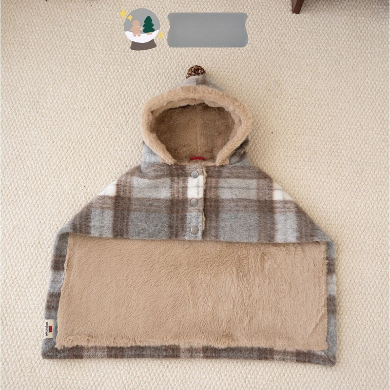 Maillard Warm Plush Dog Poncho