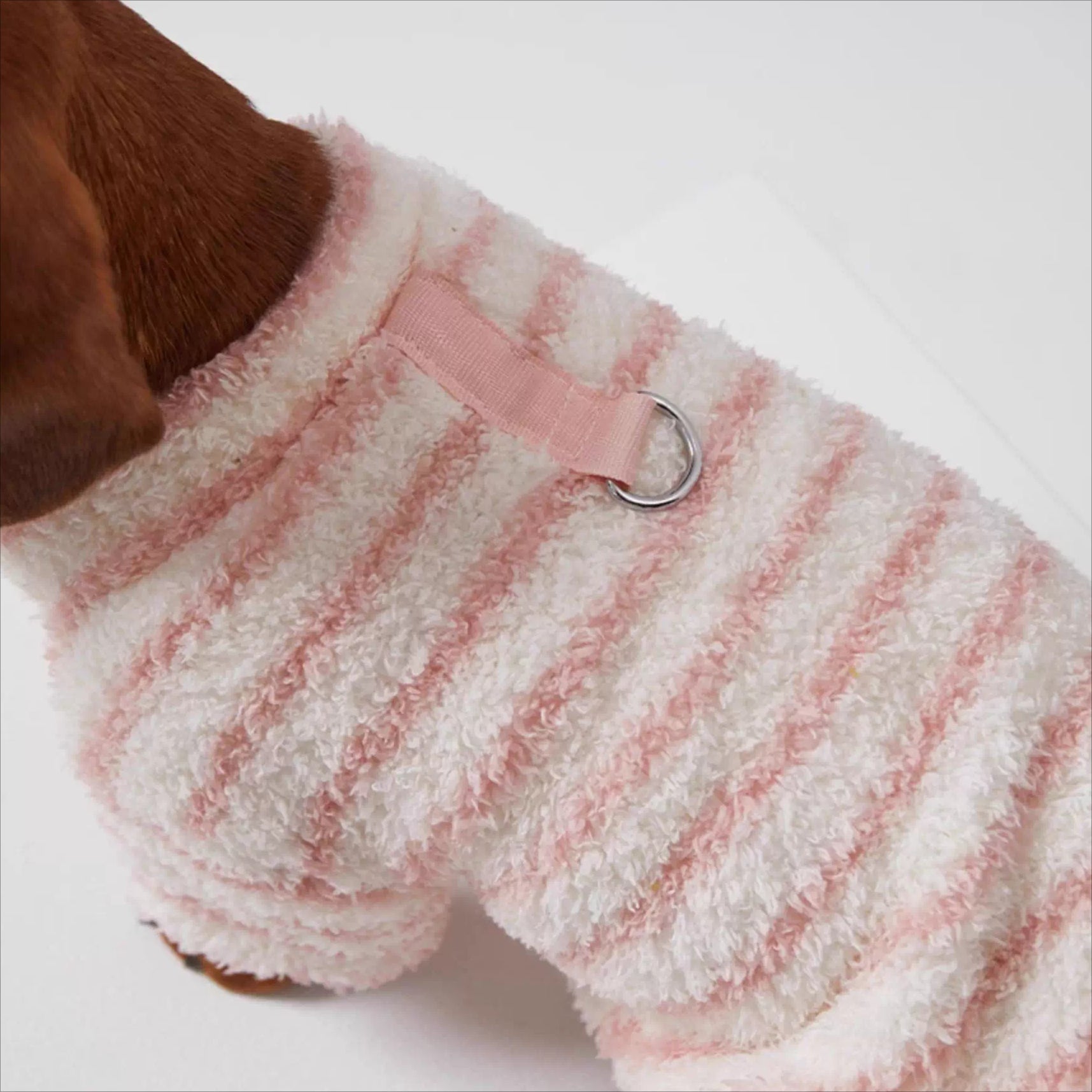 Dachshund Warm Striped Jumper